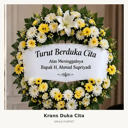 Krans Bunga Duka Cicalengka